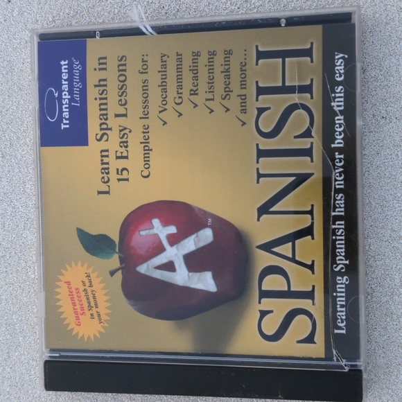 Spanish Cliffsnotes & CD Bundle Spanish 1 Cliffsnotes Paperback Book & SpanishCD - Picture 8 of 11